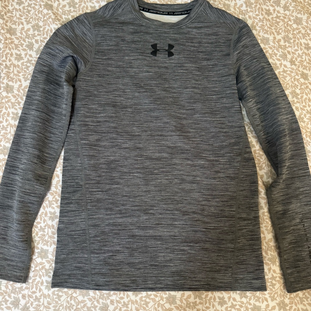 Under Armour Boy's ColdGear Armour Long Sleeve Shirt